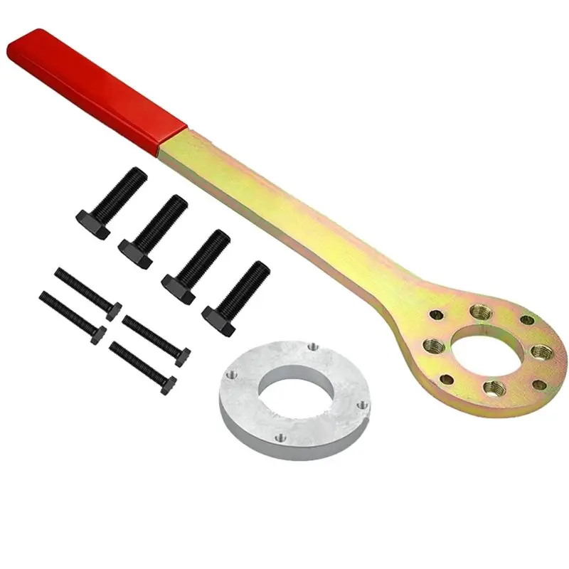 

Auto Repair Tools For Subaru Forester Leopard Crankshaft Pulley Tool Kit Screw Wrench Bracket Crank Puller