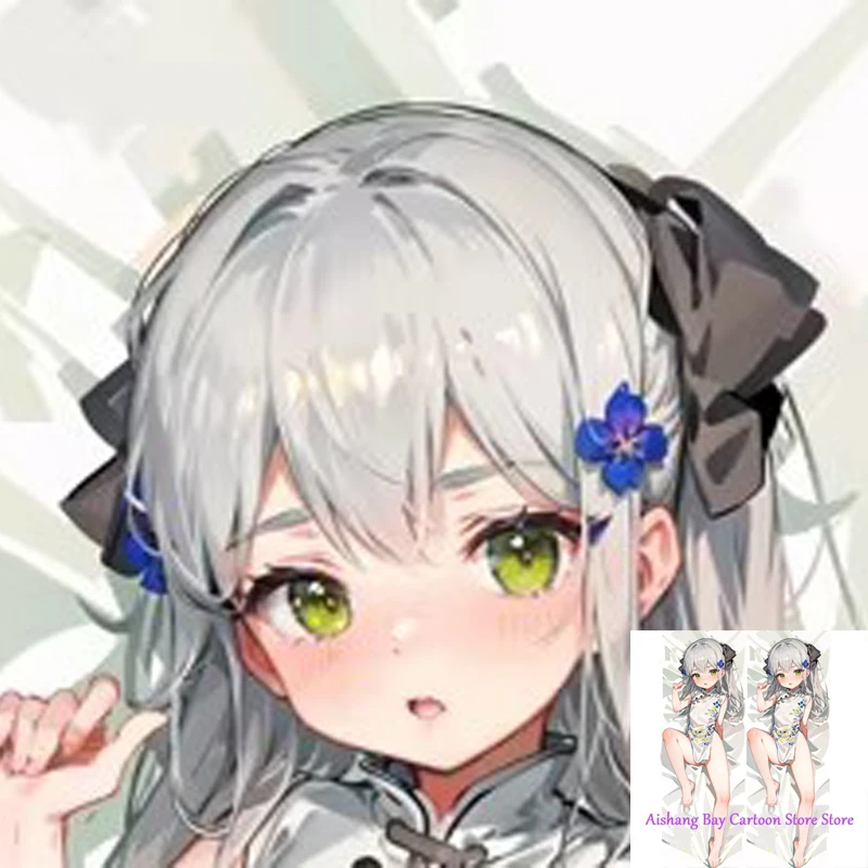 

Anime Dakimakura Pillow Hk416 2-Side Print Pillowcase Hugging Body Cushion Cover Otaku Waifu