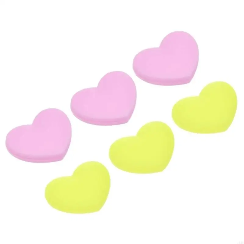 

8pcs Heart Silicones Vibration Dampeners For Tennis Racket Shock Absorption And Stylish Decoration