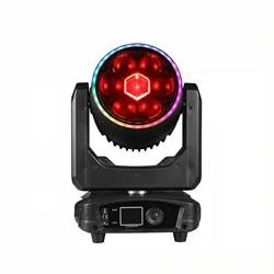 7x40W RGBW 4in1 LED Spotlight Wash/Beam /Zoom,Professional DJ/Bar Lighting Big Bee Eye Moving Head disco strobe stage lights