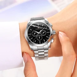 Forsining Business Style Automatic Watch Men Mechanical Wristwatch With Calendar Dial Stainless Steel Luminou Pointers Free Ship