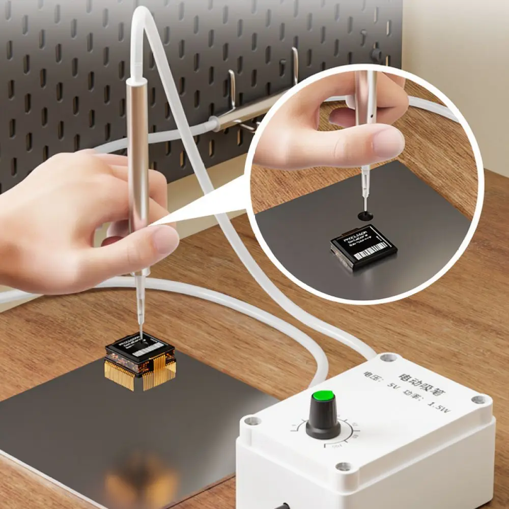 Electric Vacuum Pen For Electronics Assembly USB Powered IC Chip Solder Remover Tool Precise Component Handler Silicone