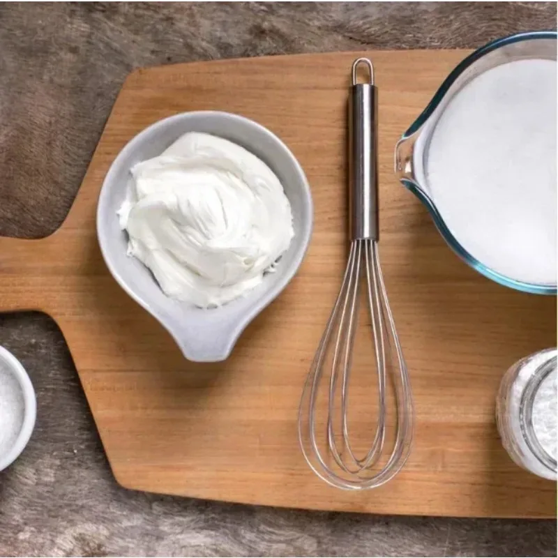 Xiaomi Stainless Egg Beater Semi-Automatic Egg Tools Egg Stiring Cream Whisk Manual Mixer Household Kitchen Baking Accessories