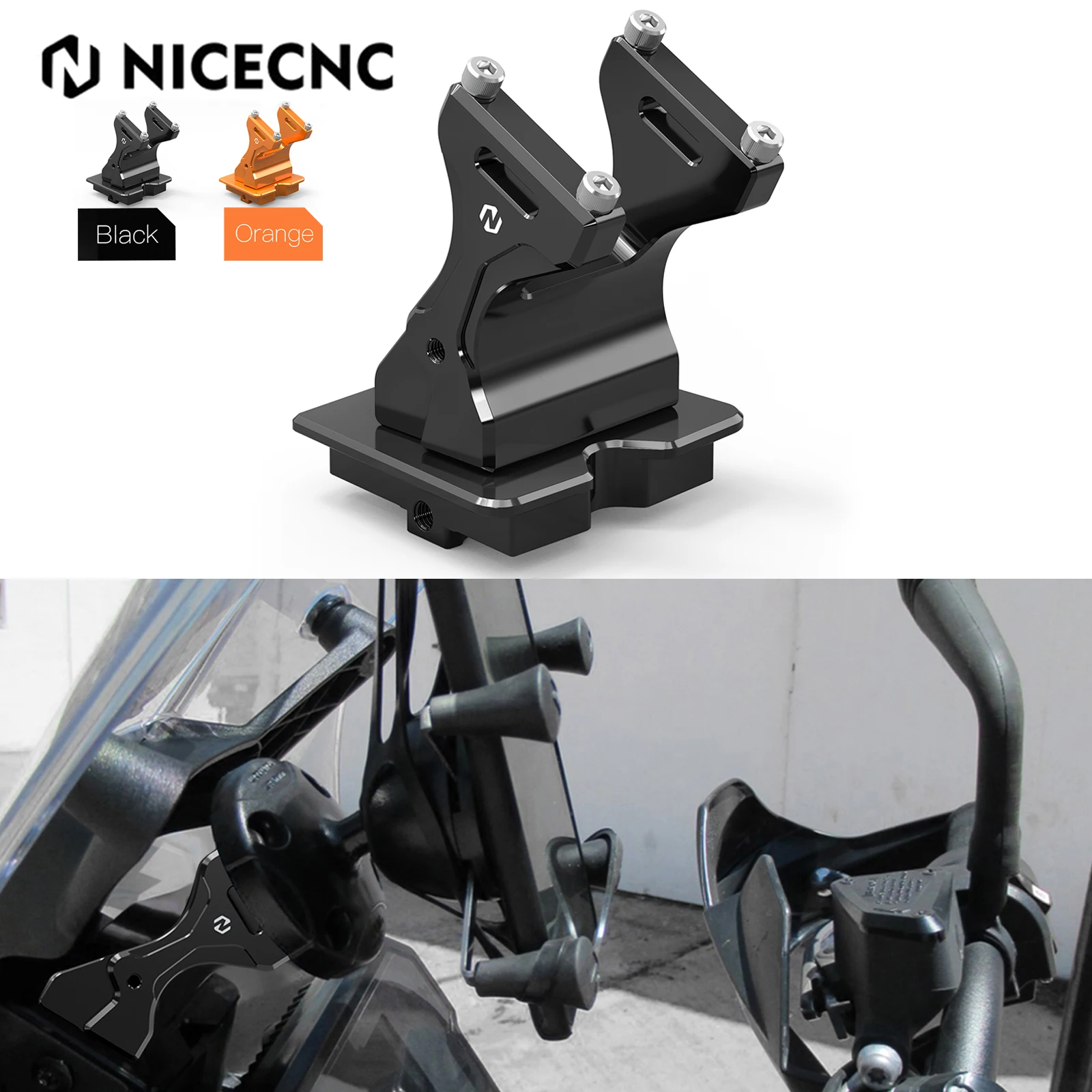 

Navigation GPS Mount Bracket For KTM 790 890 Adventure R/S/Rally 2019-2022 390 Adventure 2020-2024 Husqvarna Norden 901 2022-23