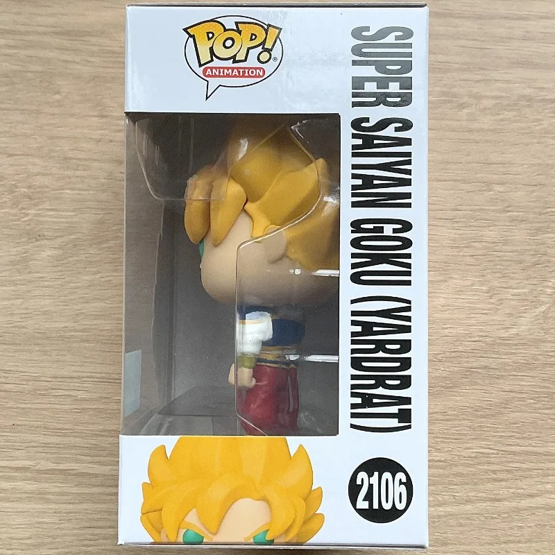 Funko Pop Original  Dragon Ball Z #2106 Goku (Yardrat) Glow in The Dark Chase Exclusive Vinyl Figure Toy Collectible Ornaments - view 6