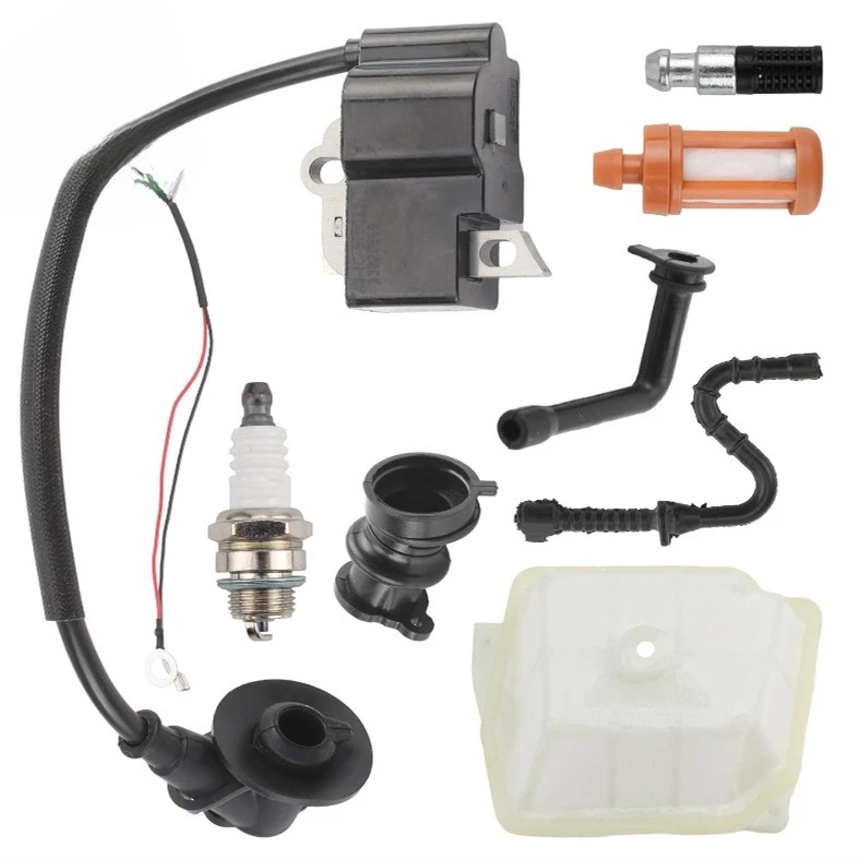Oil pipe intake bend pipe chainsaw accessories MS361 MS341 high voltage package coil ignition module air filter