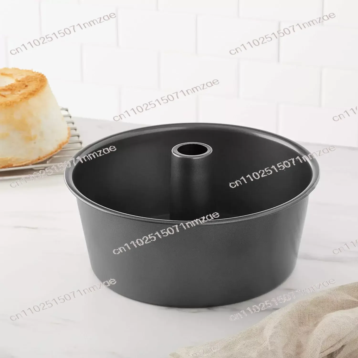 

New Fluted Tube Cake Pan, Baking Cake Mold, Cake Pan, Kitchen Gadgets, Kitchen Accessories, Oven Accessories 9 Inch