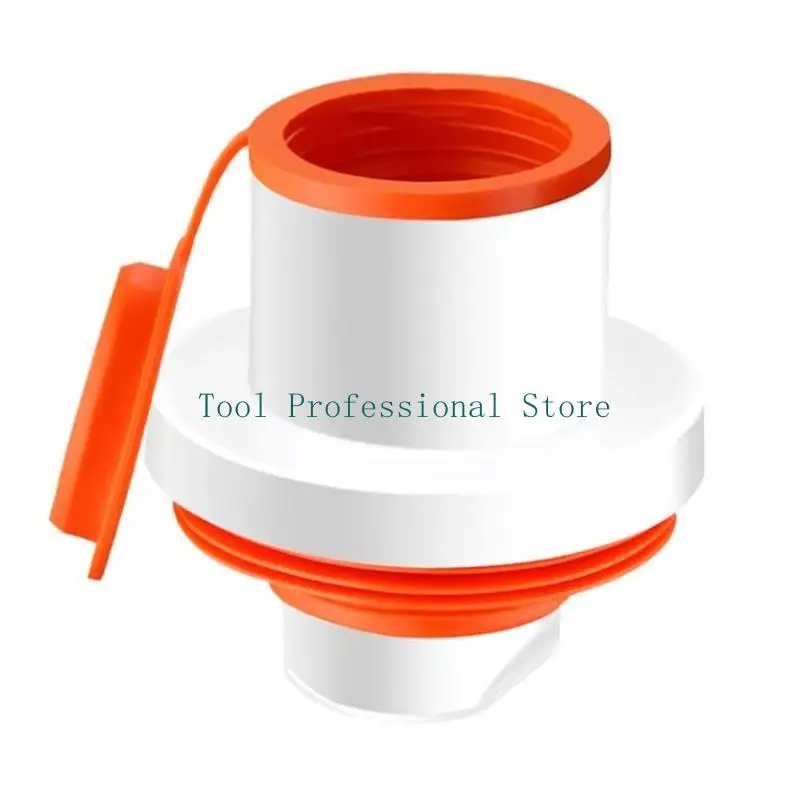 

57QF Сливная крышка из АБС-пластика Легко устанавливается. Блокирует запахи. Модернизация сливной крышки раковины. Обеспечивает