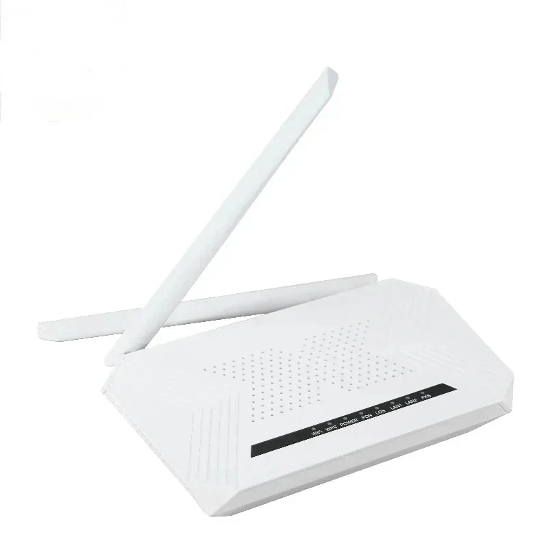 Fiber optic equipment with modem router voice