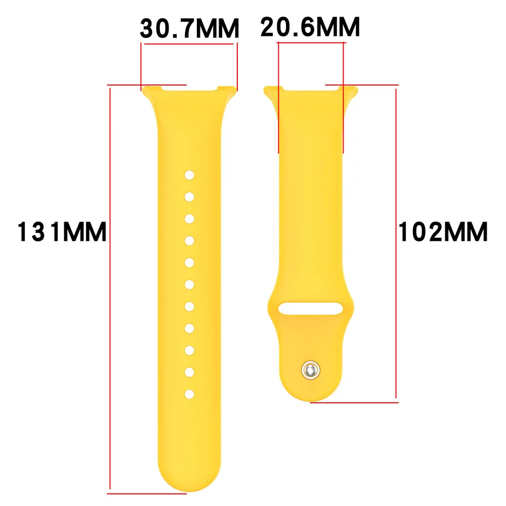 Correas de repuesto de pulsera de silicona suave para Samsung Galaxy Watch 8 44MM 40MM Watch8 correa deportiva clásica para reloj inteligente