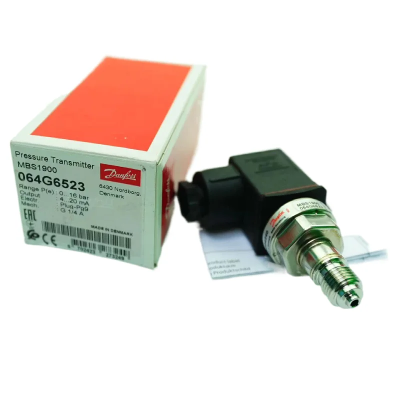 Оригинальный датчик давления серии MBS 1900 064G6571 Danfoss MBS1900