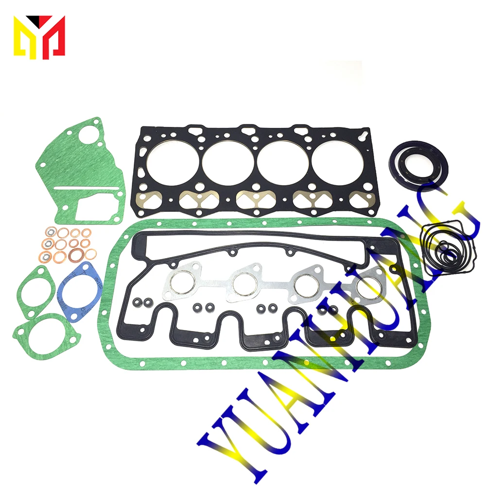 4LE1 Engine Rebuild Kit With Valve Overhual Repair Gasket Set For ISUZU Diesel Liner Piston Ring Bearing