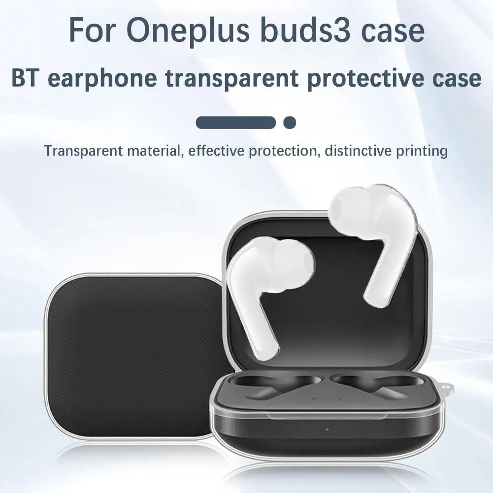 For Oneplus Buds 3 Case Earphone Protector Anti Scratch Dustproof Headphone Protective Cover For Oneplus Buds 3 Accessories K0B6