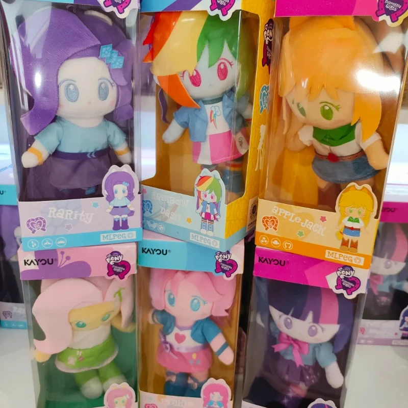 Hasbro Oryginalne My Little Pony Equestria Girl Blind Box Kawaii Pluszowe Lalki Mystery Box Twilight Sparkle Applejack Prezenty Urodzinowe