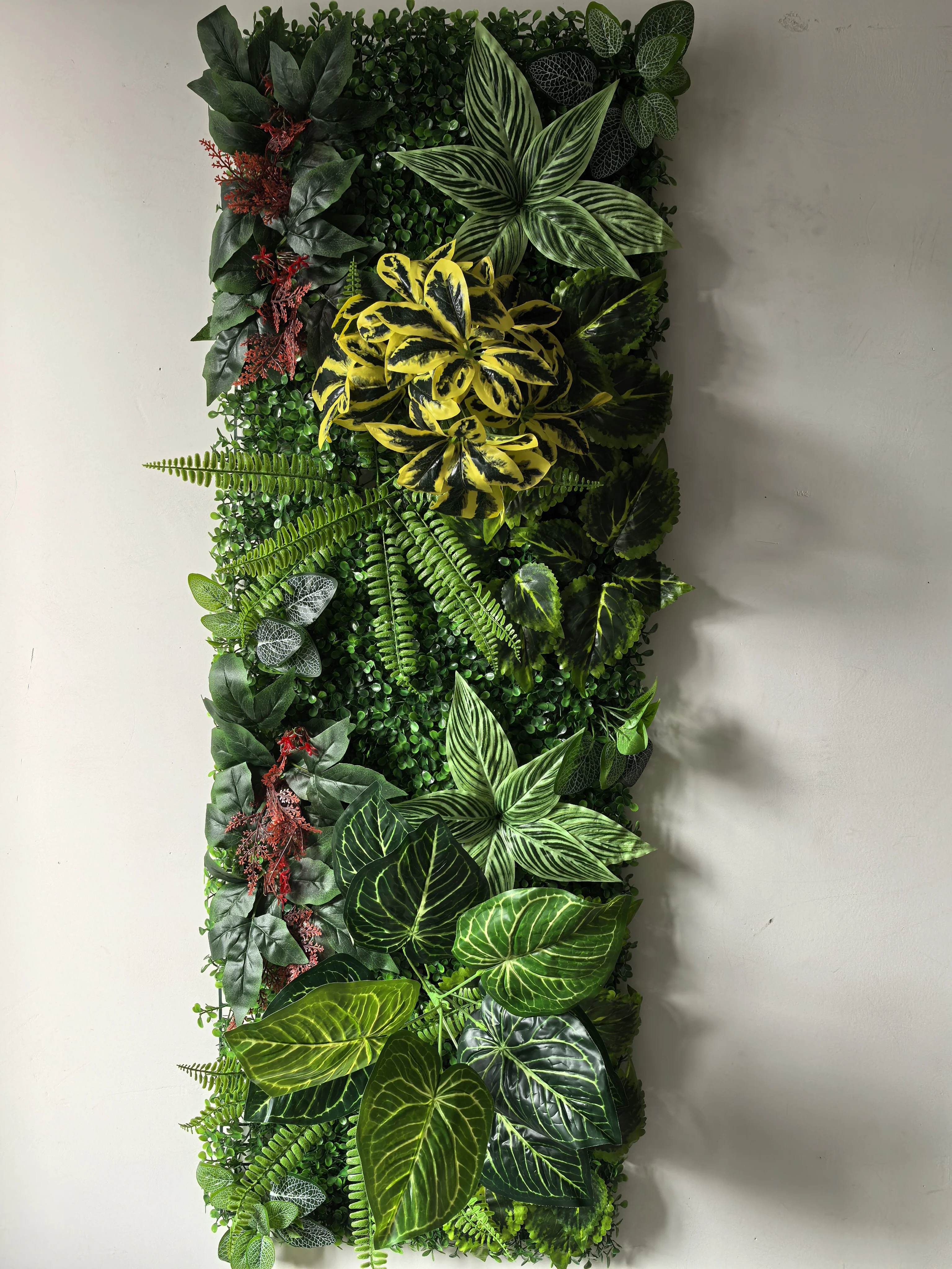 40*120cm planta Artificial hierba decoración de césped hogar cumpleaños boda fondo planta falsa planta subtropical decoración de jardín
