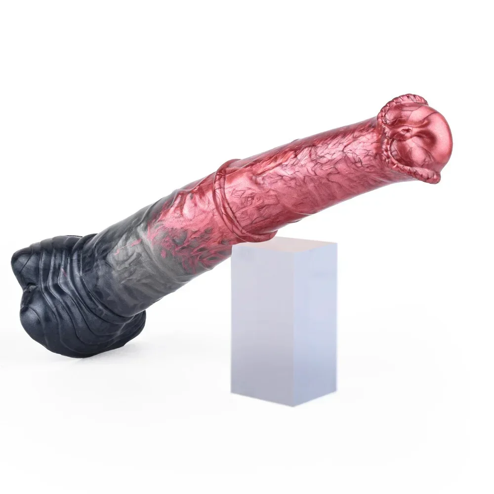 A Variety of Liquid Silicone Equine Animal Dildo Large Animal Penis Sex Masturbator Adult Massage 1