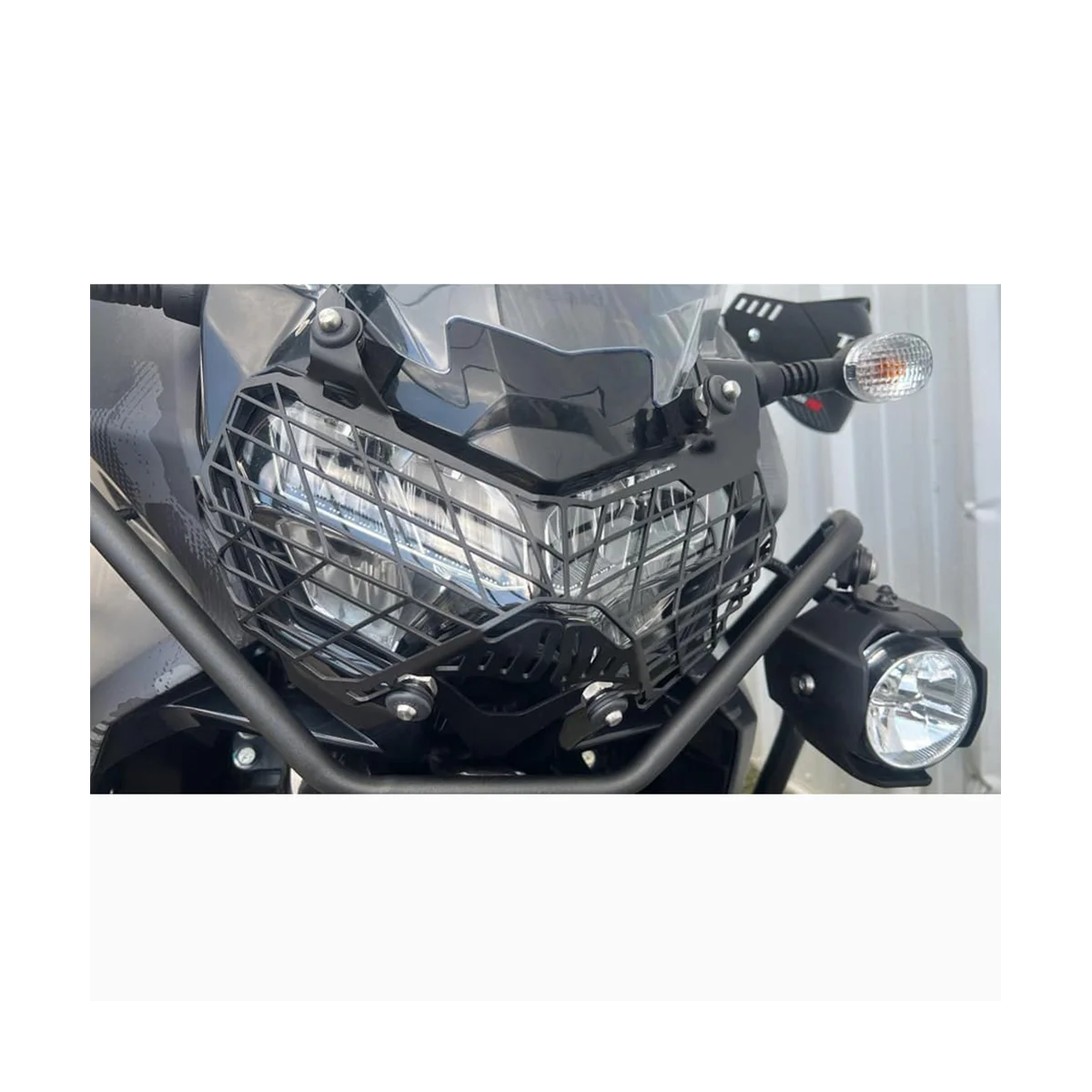 Motorcycle Headlight Protection Grille Headlight Guard Headlight Grille for Kawasaki KLR 650 Klr650 2022