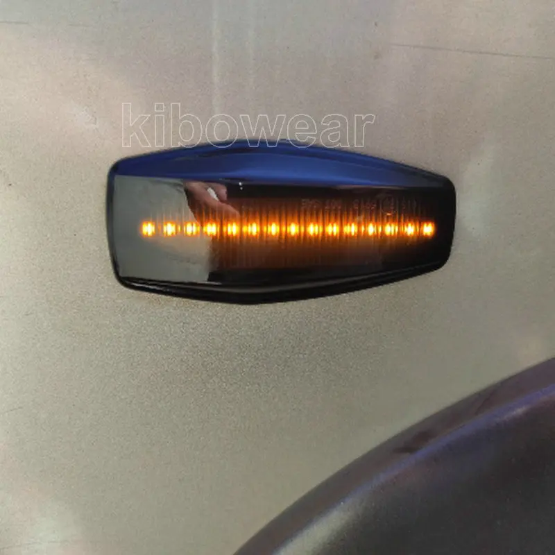 2pc Dynamic LED Fender Light Side Marker For Hyundai I10 Trajet Sonata Elantra Getz XG Tucson Terracan Coupe Matrix for Kia 2003
