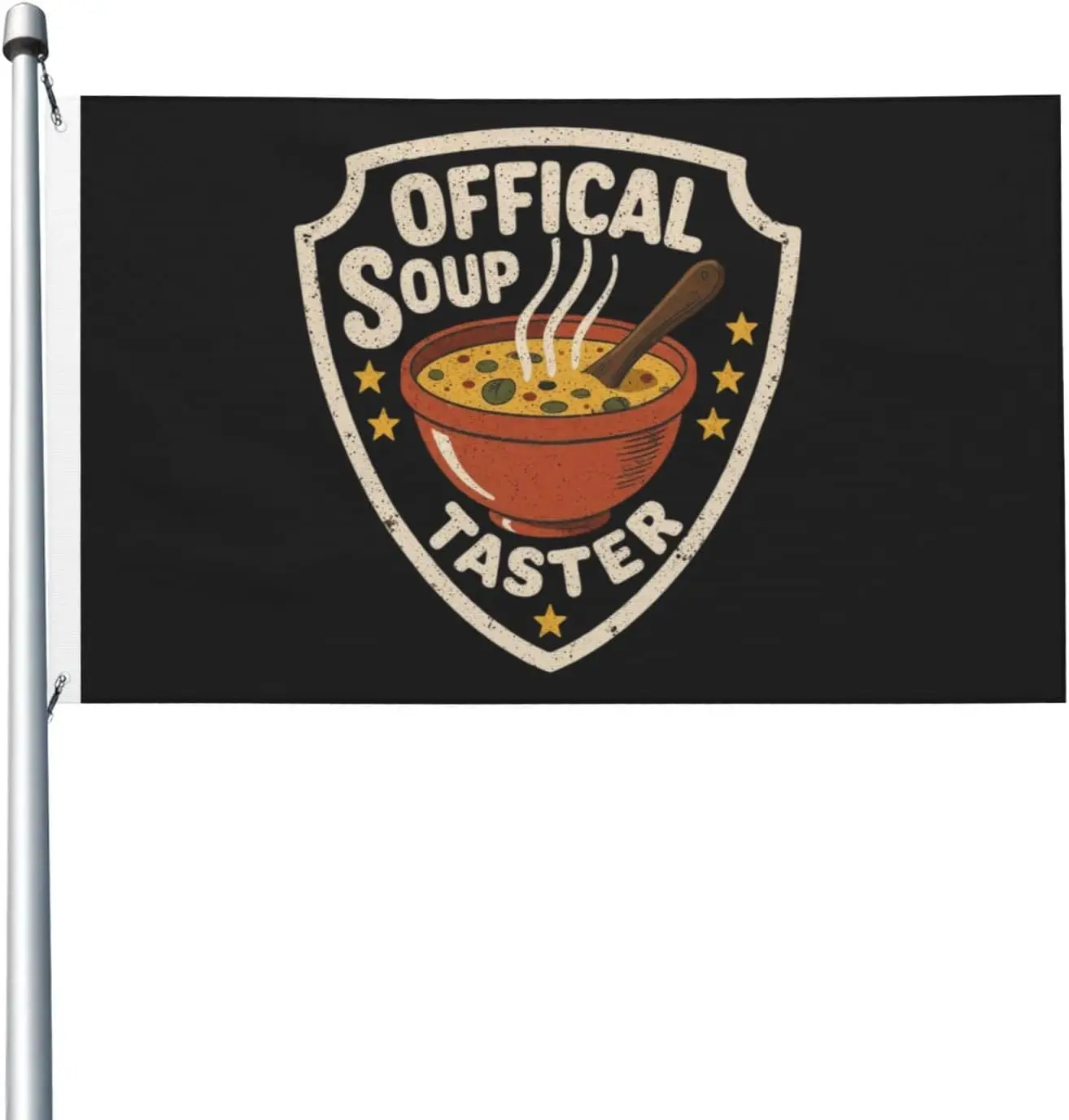 Flagicts 100% Polyester Official Soup Taster Flag
