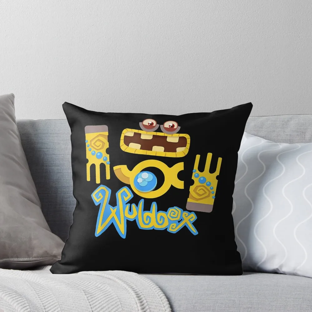 

My Singing Monsters Wubbox Funny Throw Pillow Christmas Covers For Cushions Luxury Room Decorative Cushions Pillow Decor pillow