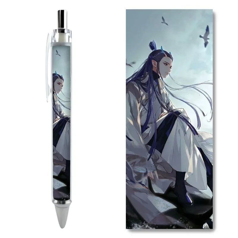 2/4PCS Ne Zha 2 Customized Exquisite Patterns of Neutral Pens Around Popular Anime Movies School Supplies Pretty Stationery