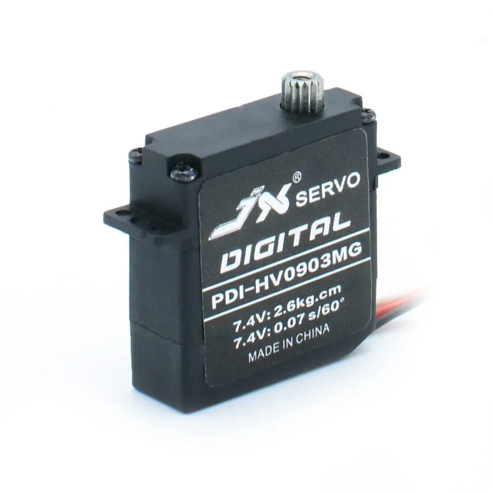 JX Servo PDI-HV0903MG 2.6kg.cm Coreless Motor Metal Gear Digital Micro Servo for Mini RC Car Fixed Wing Plane Racing Drone Parts
