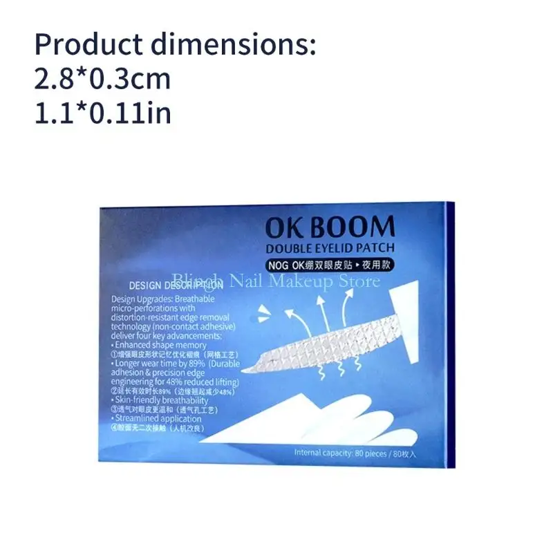 28TA NIGHT ใช้สติกเกอร์เปลือกตาแผ่นเปลือกตาที่มีเปลือกตาคู่ธรรมชาติเตรียมการในเวลากลางวันอย่างสุขุมรอบคอบ