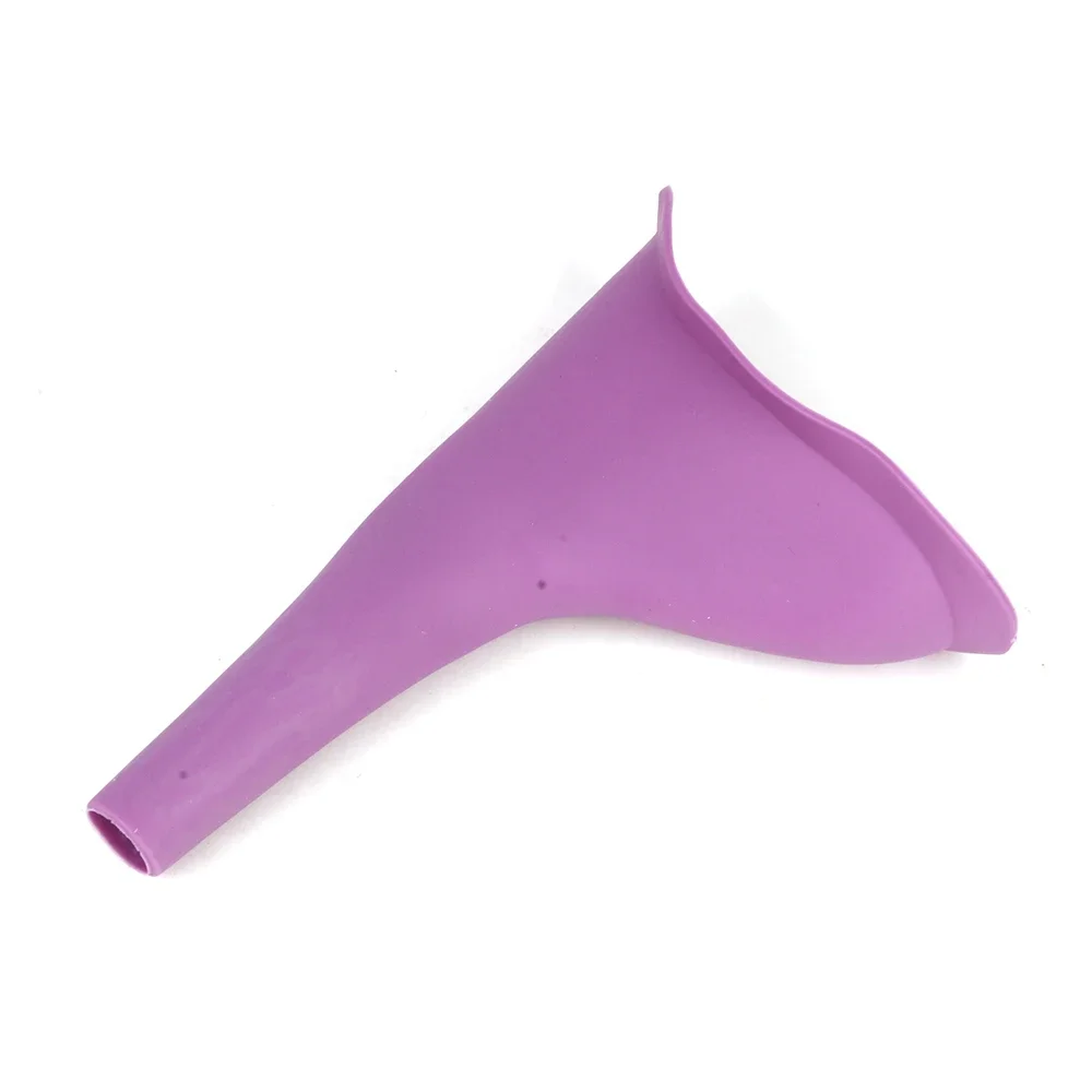 1pcs Portable Silicone Women Urinal Outdoor Travel Camping Female Lady Urinal Urine Toilet Funnel Stand Up Pee Urination Device