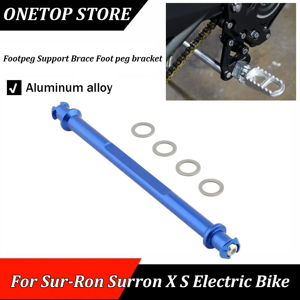

NEW Motorcycle Aluminum Footpeg Support Brace Foot peg bracket For Sur-Ron Surron X S Electric Bike