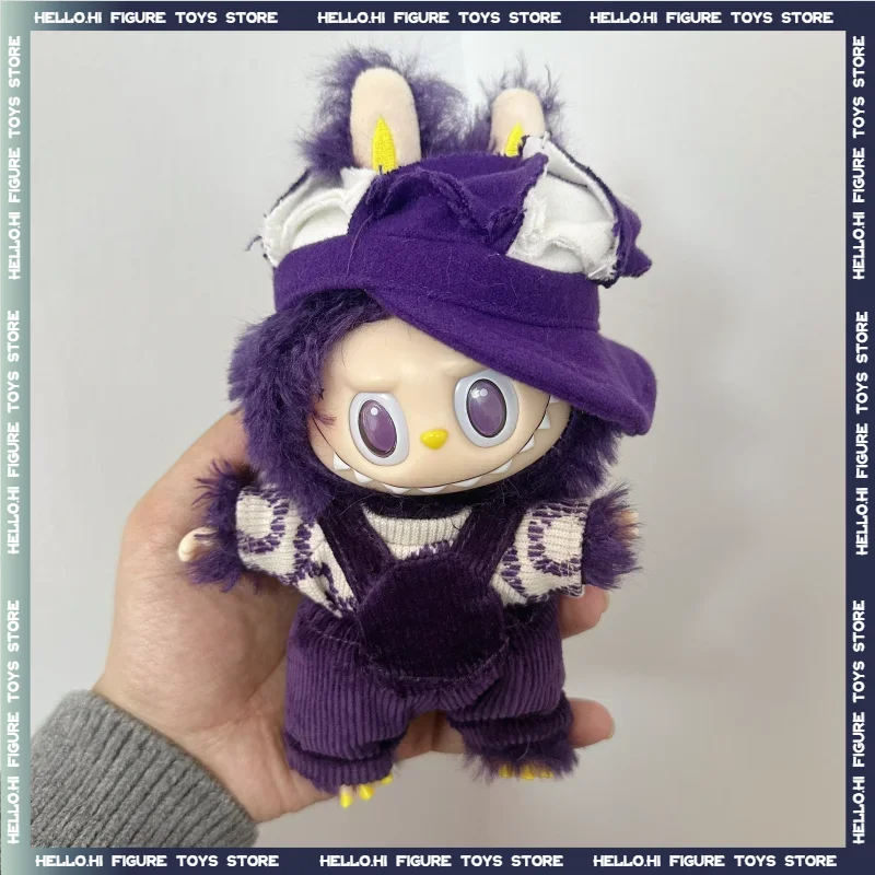 High Quality Monster Labubu Series 2.0 Fancy Purple Milan Fashion Vinyl Cute Dolls Ornament Pendant Replica Toys Festival Gifts