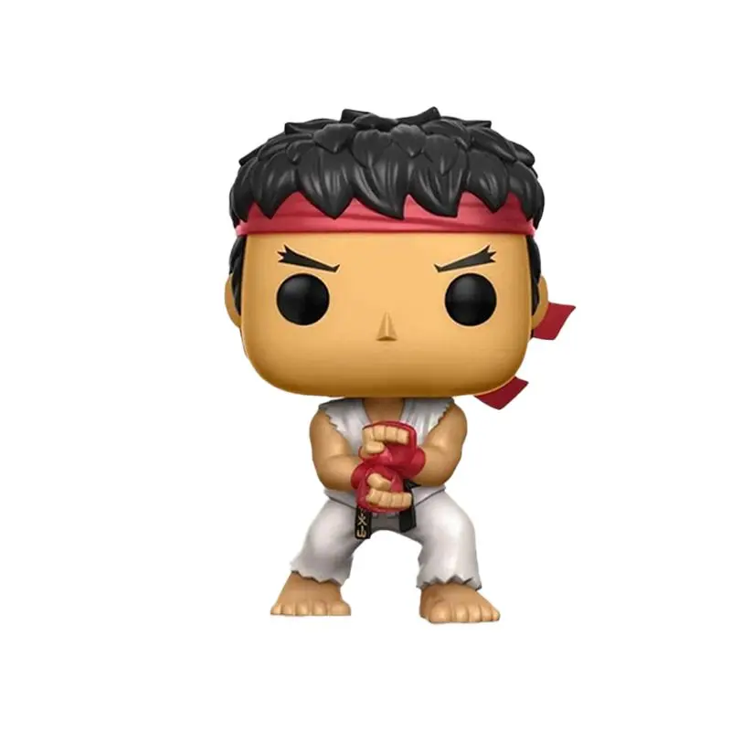 Funko Street Fighter Figure Ryu & Brite Bomber Action Figures Fortnite Figures Model Pvc Statue Doll Collection Ornament Toy