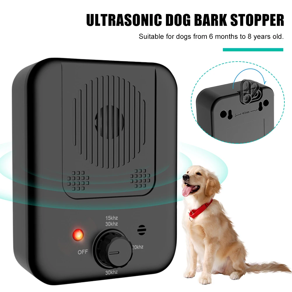 

400 mAh Mini Pet Puppy Anti Bark Ultrasonic Suppressor Outdoor Anti Noise Dog Repeller Tools Dog Training Device Pet Products