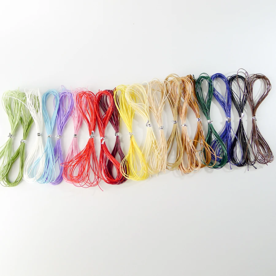 0.5mm Korea rope * 4M wax string holes jade beads wire rope Ock diy rope necklace wax cord  Jewelry Findings & Components #1093