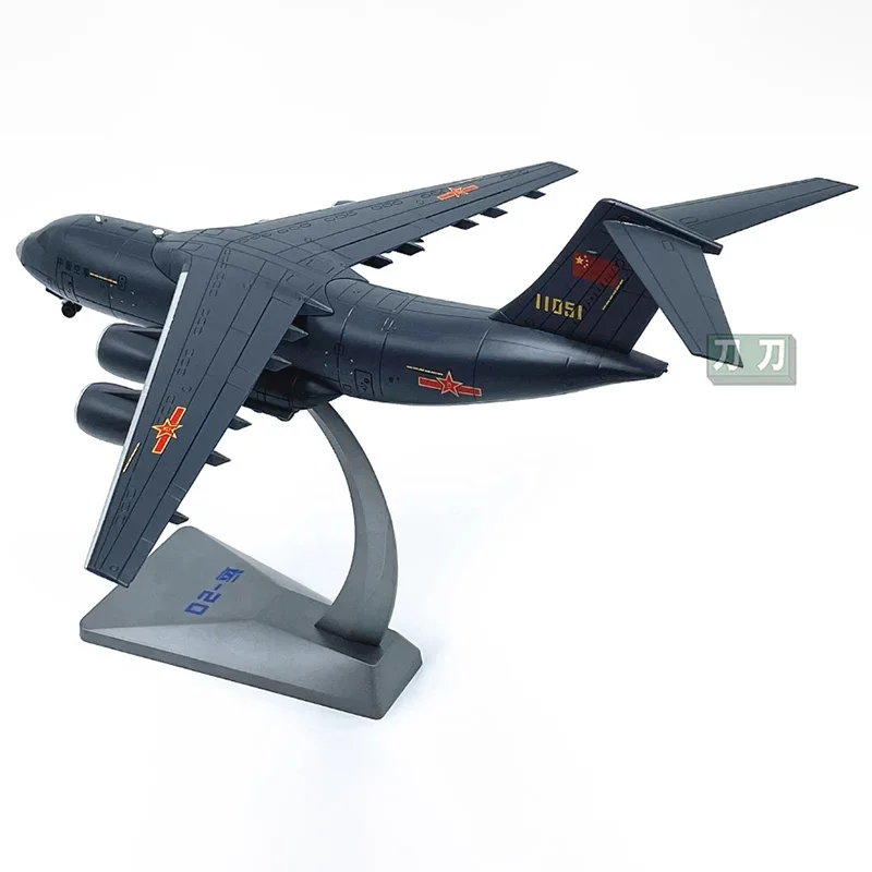 Diecast 1:144 Scale Chinese Air Force Y-20 transport aircraft Alloy Finished Simulation Model Souvenir Gifts For Adult Boy