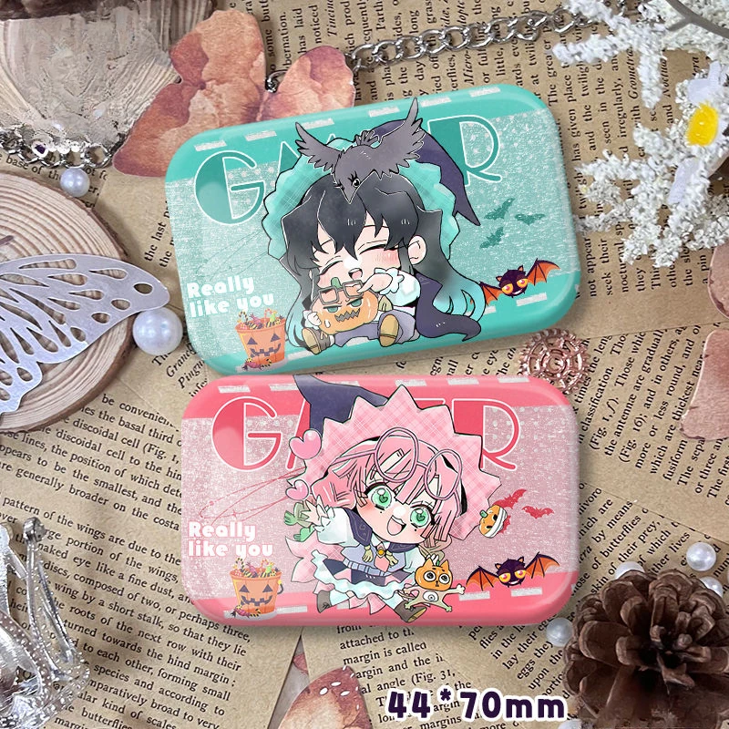 New Demon Slayer Badge Tokitou Muichirou Kanroji Mitsuri Anime Peripherals Halloween Desktop Originality Ornament Collection