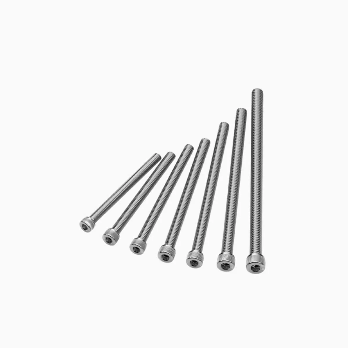 

304 Stainless Steel Hexagon Socket Screw/Extended Cup Head Full Tooth Cylindrical Head Bolt M5M6M8M10