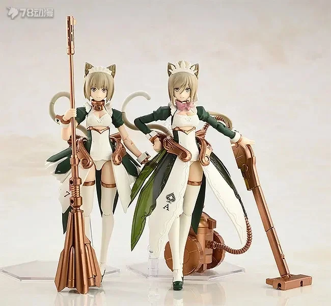 Max Factory Genuine Max Plamax Model Series GP Series Gp-02 Maidroid Alice and GP-03 Maidroid Chloe and GP-03A Assembly Model
