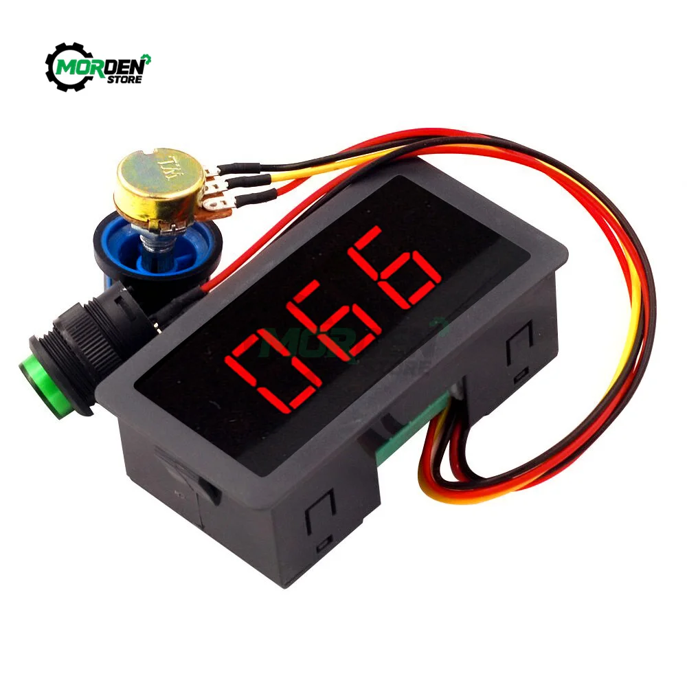 DC 6V 12V 24V 5A Adjustable PWM DC Motor Speed Controller CCM5D Digital Display Regulator LED Motor Controller Power Supply