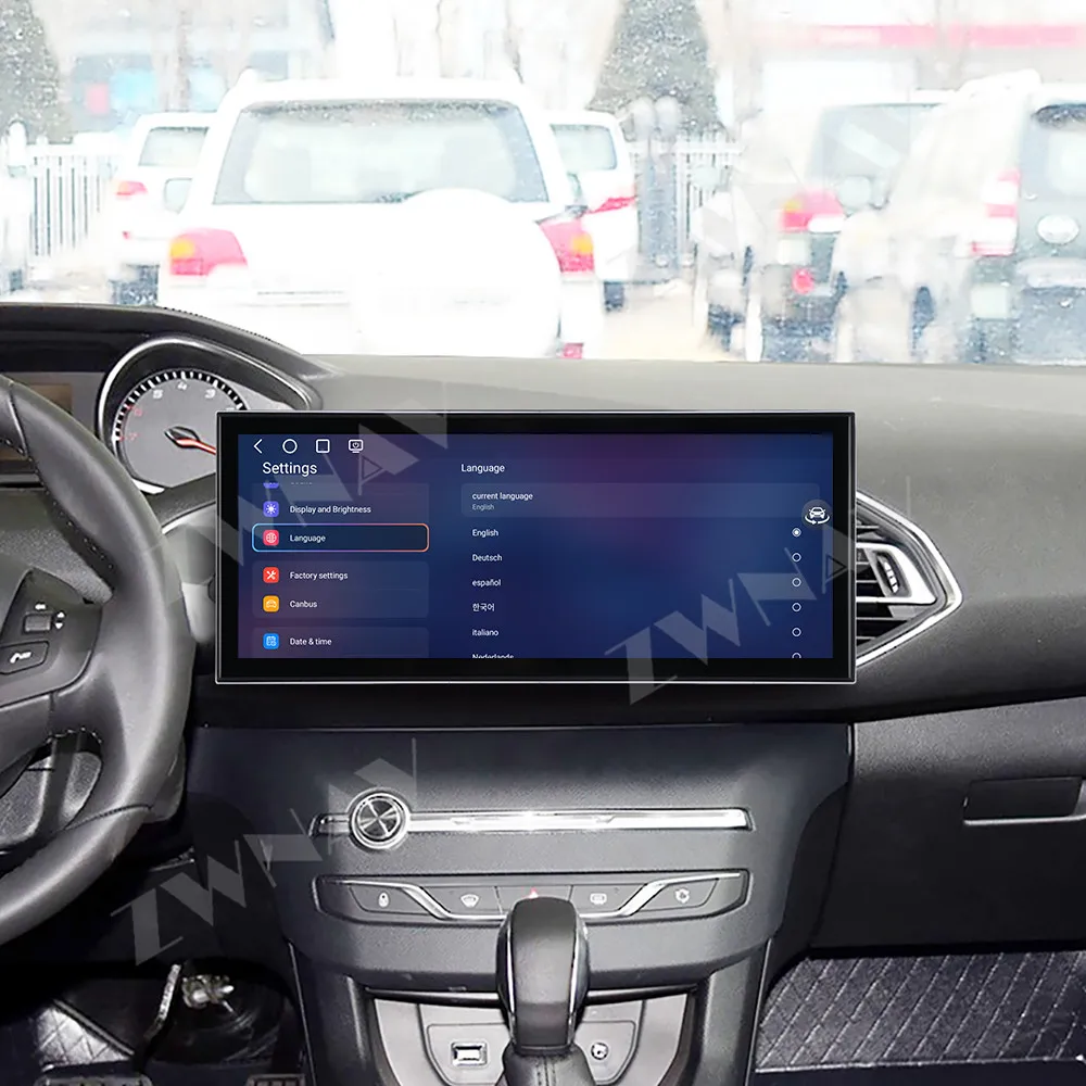 For Peugeot 308s 2015-2018 Android 15 15.8 Inch Multimedia Display Screen Gps Navi Radio Car Interior Accessories Car Media