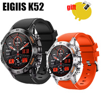 3in1 for EIGIIS K52 Smart Watch Strap Women men Band Silicone Replacement Bracelet Sports Belt Screen Protector Film