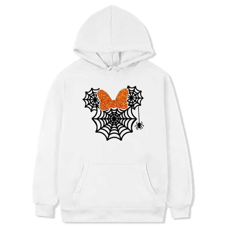 Halloween Winter Clothes Women Spider Halloween Hoodie Clothes Halloween Sweatshirts Aesthetic Tops