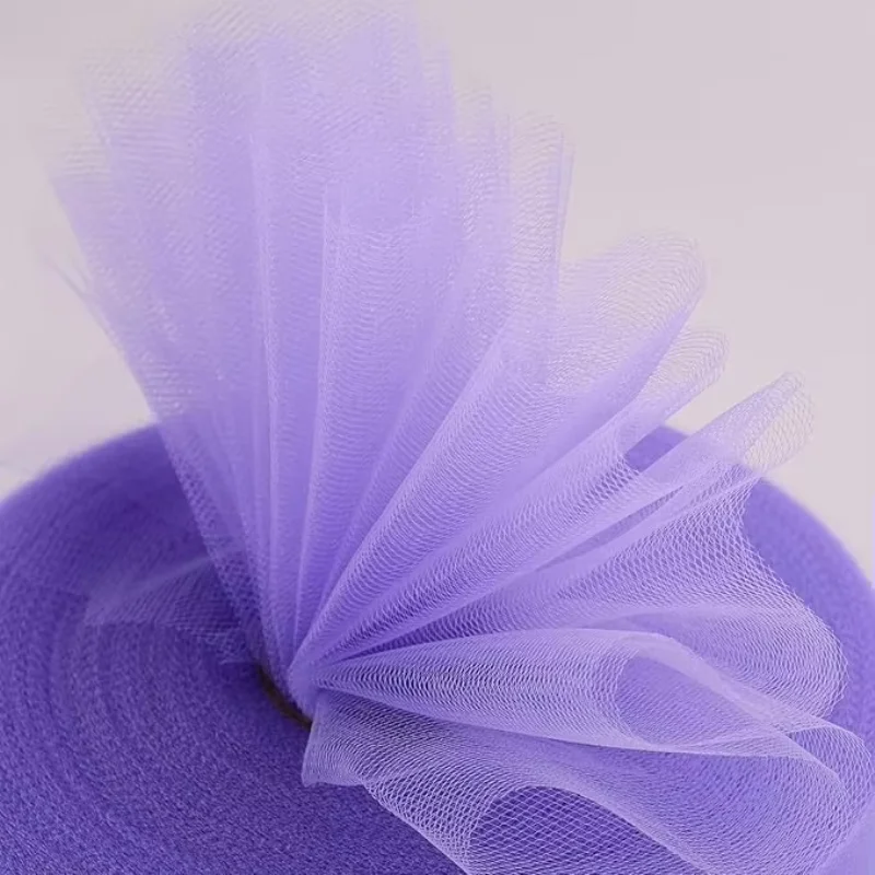 Tulle Rolls 6” by 100 Yards (15cm x 91,4m)Tulle Roll Spool Fabric for DIY Tutu Skirts Wedding Baby Shower Crafts Party Supplies