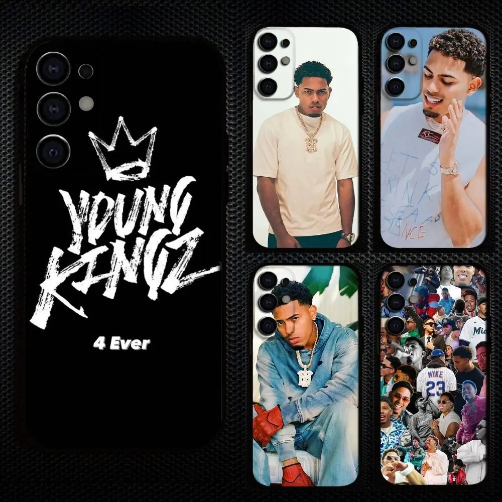 

Rap Singer M-Myke Towers Phone Case For Samsung S25,S24,S21,S22,S23,S30,Ultra,S20,Plus,Fe,Lite,Note,10,9,5G Black Cover