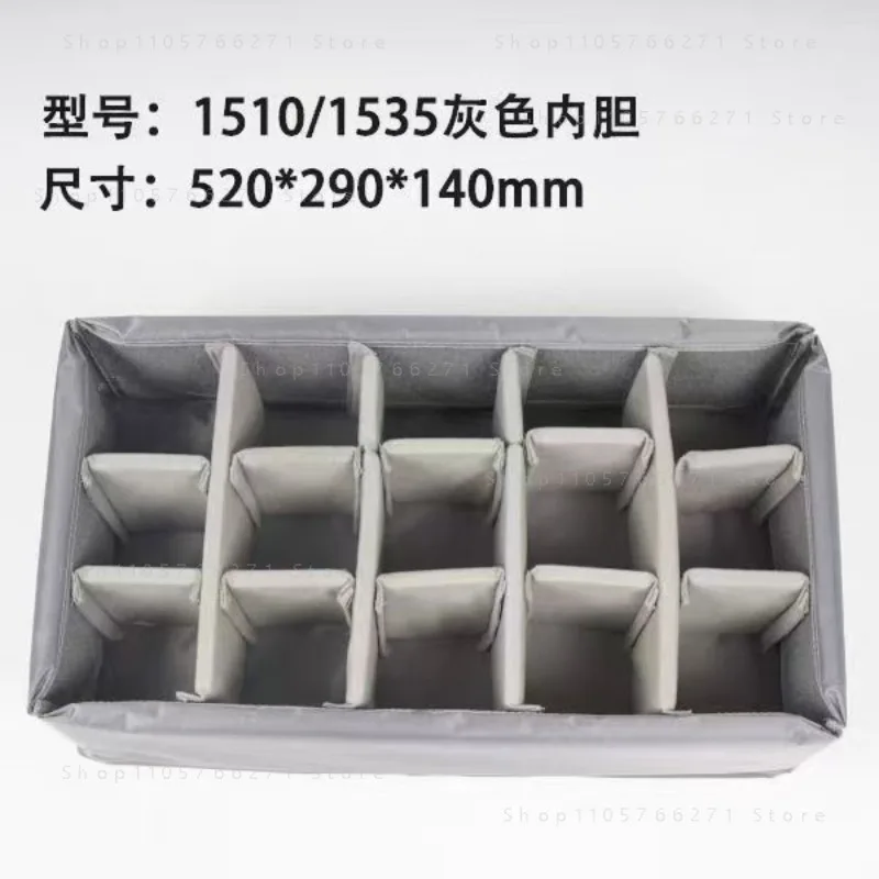 1535 1510 Camera Insert Bag Shockproof Padded Divider for Lens Storage Dry Cabinet