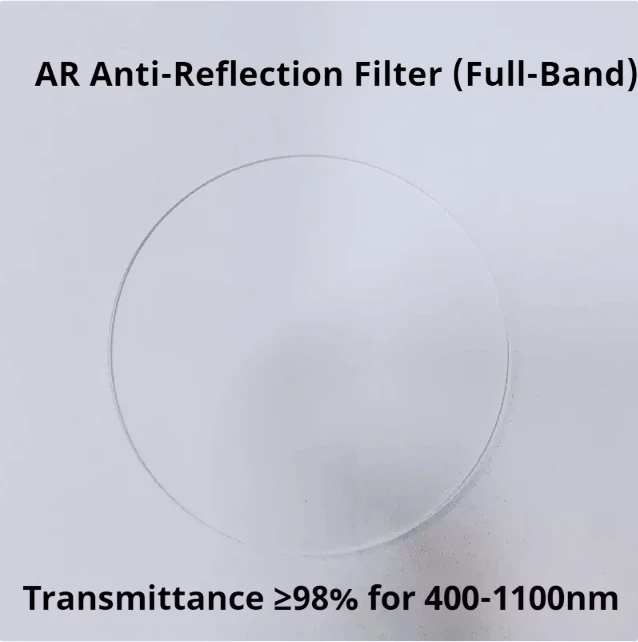 AR Anti-Reflection Lens High Transmittance Full Band Dual-Side Coated Window Filter 400-1100nm