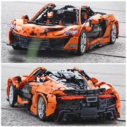 3268PCS MOULD KING Technical Sport Car Building Block City P1 Super Hypercar Racing Vehicle Brick Model Toys For Kid Gift MOC