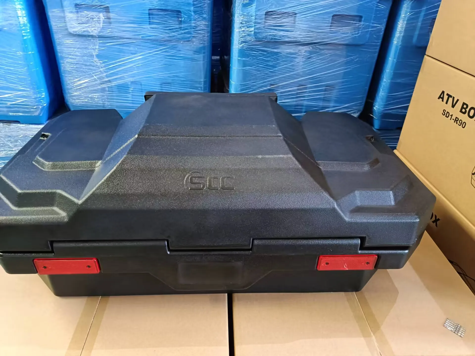 صندوق ATV الخلفي 91L ATV الحالات الخلفية رباعية الغطاء الخلفي ATV Trunk SD1-R90