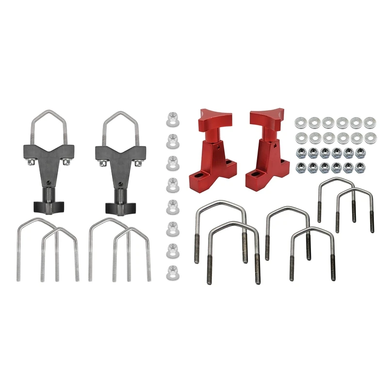 

High Lift Jack Mount Lift Jack Tube Mount 1-2.5In for Jeep RZR Offroad Polaris Adjustable High Lift Jack Mounting-A67F