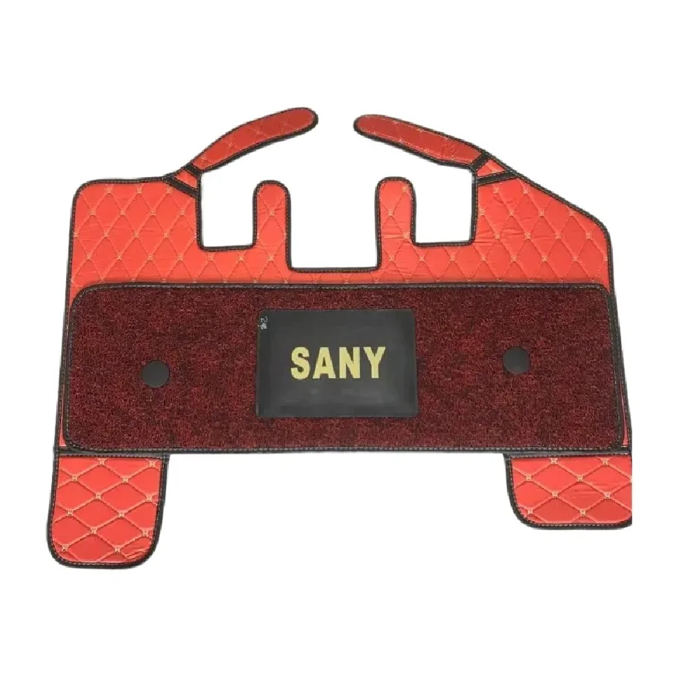 

For Sany SY foot mat 55 65 75c 135-10 200 215 One click start cab interior excavator accessories