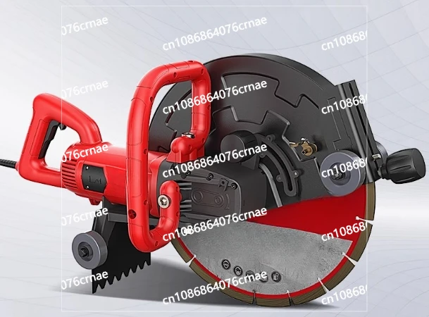 Multi-function Wall Slotting Machine Handheld Wall Chaser Concrete Cutter  Dust Free Stone Road Cutting Machine